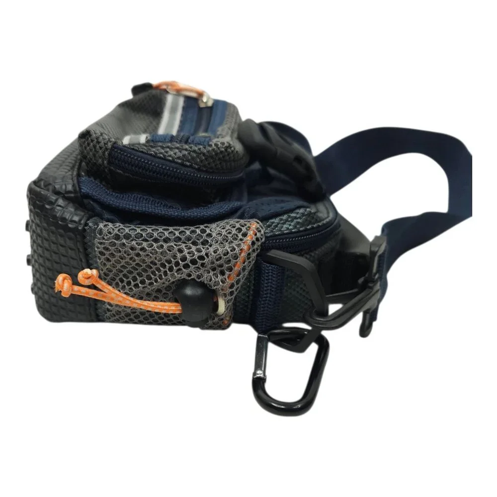 Samsonite Camera Camcorder Bag Multi-Pocket Shoulder Strap SB609BLU Blue Gray